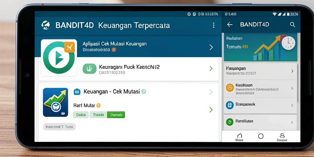 Antarmuka aplikasi BANDIT4D untuk fungsi Cek Mutasi.